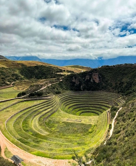 Circular Inca agricultural terraces of Moray in Cusco | Andean Travel Experience