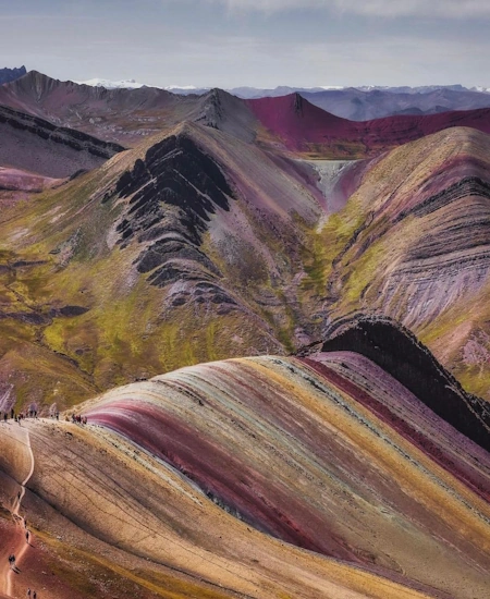 Palcoyo Mountain, Peru – Colorful rainbow mountain with stunning Andean landscapes | Andean Travel Experience