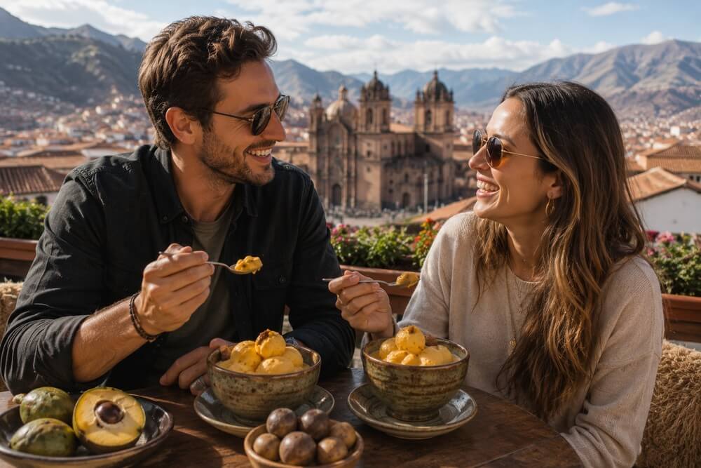 Edible Gold: The Sophisticated Foodie’s Guide to Exotic Peruvian Fruits and Ancestral Superfoods | Andean Travel Experience Edible Gold: The Sophisticated Foodie’s Guide to Exotic Peruvian Fruits and Ancestral Superfoods | Andean Travel Experience