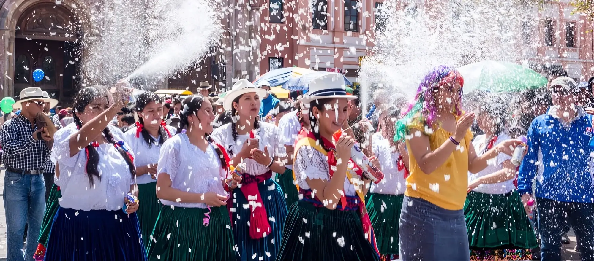 Ecuador Travel Experience Carnivals Colorful festivity | Andean Travel Experience