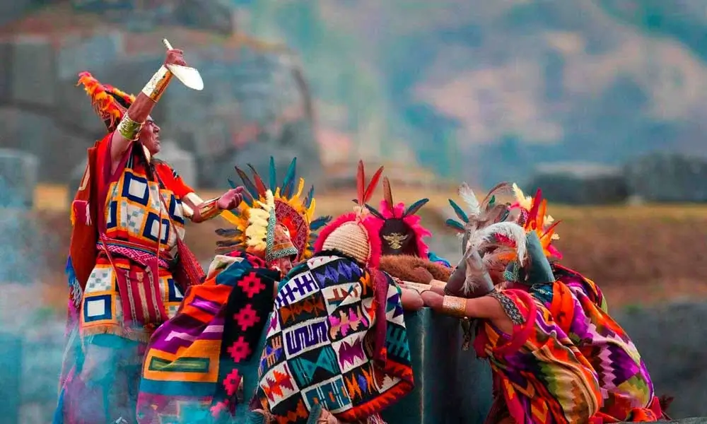 Inti raymi colorfull festival in Cusco peru | Andean Travel Experience
