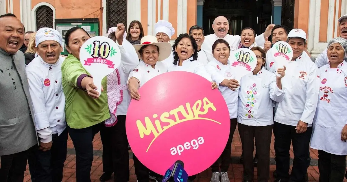 Crowds exploring food stalls at Mistura Food Festival in Lima, Peru | Andean Travel Experience