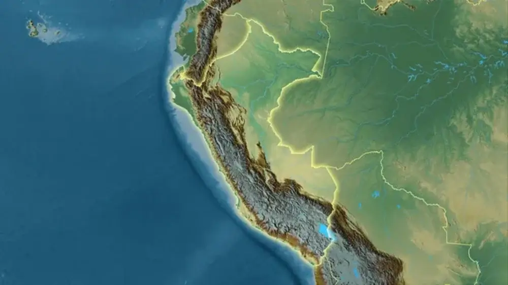 Peruvian Map From Above | Andean Travel Experience