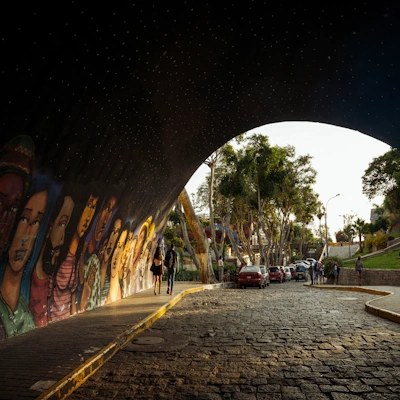 Colorful murals in Barranco, Lima: Artistic expressions and vibrant colors decorating the district's walls | Andean Travel Experience