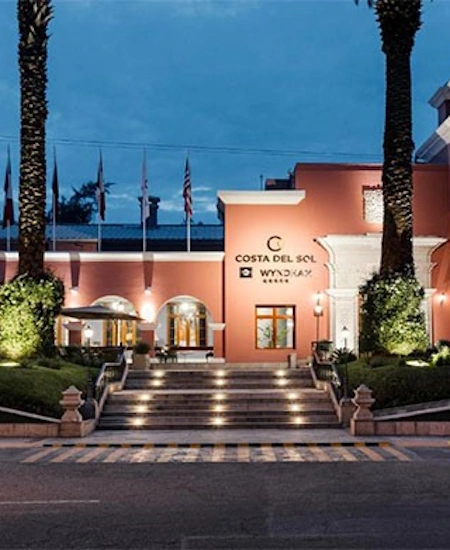 Costa del Sol Hotel in Arequipa, featuring elegant accommodations and stunning views of the Misti Volcano | Andean Travel Experience