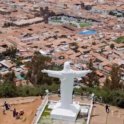 Cristo Blanco statue in Cusco, Peru – Iconic monument overlooking the city with panoramic views | Andean Travel Experience