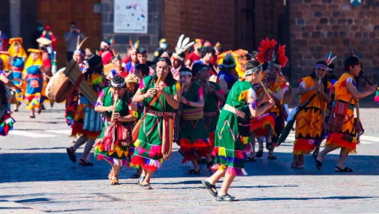 Inti raymi colorful festival in Cusco peru | Andean Travel Experience