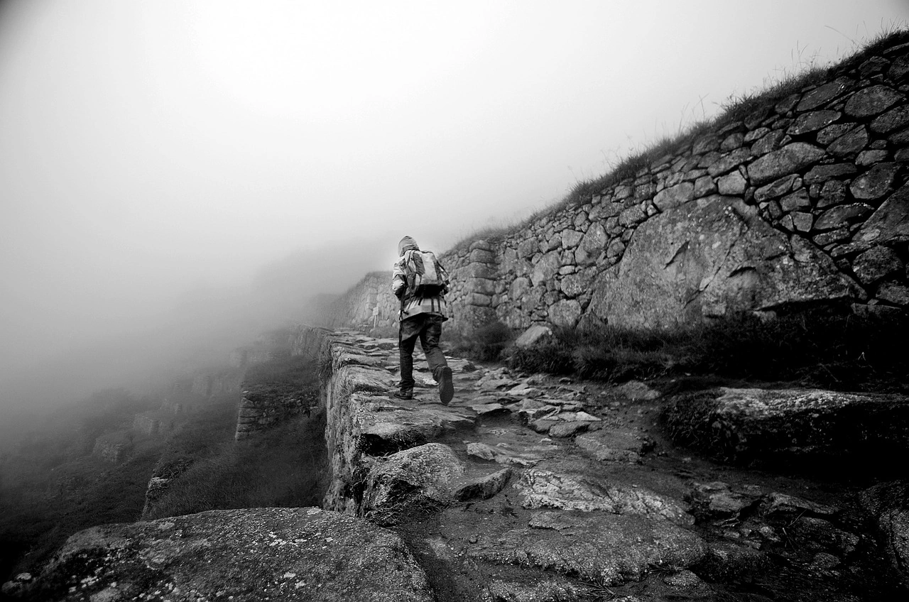 A hiker walking along the Inca Trail | Andean Travel Experience