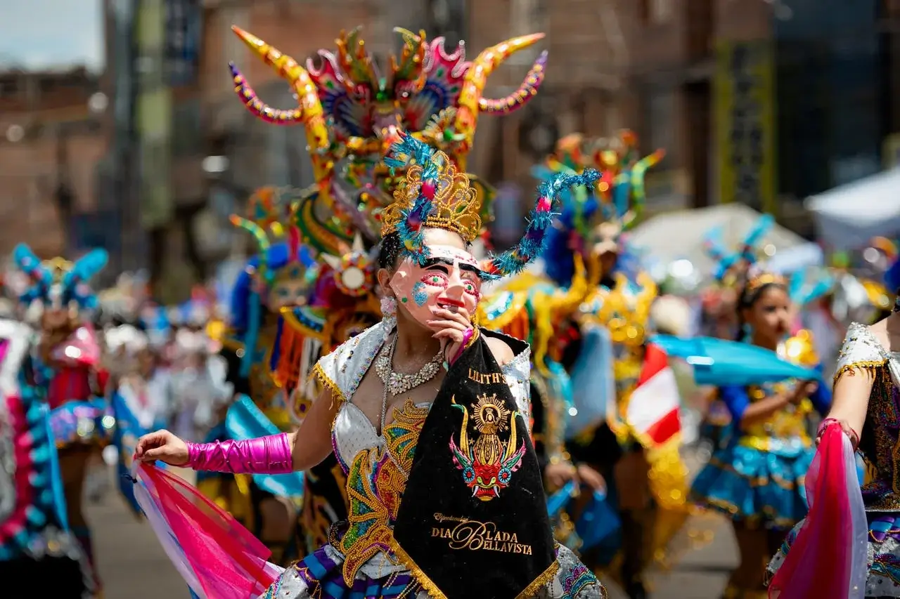 Colorful traditional dance from Puno, Peru, performed during the Virgen de la Candelaria festival | Andean Travel Experience