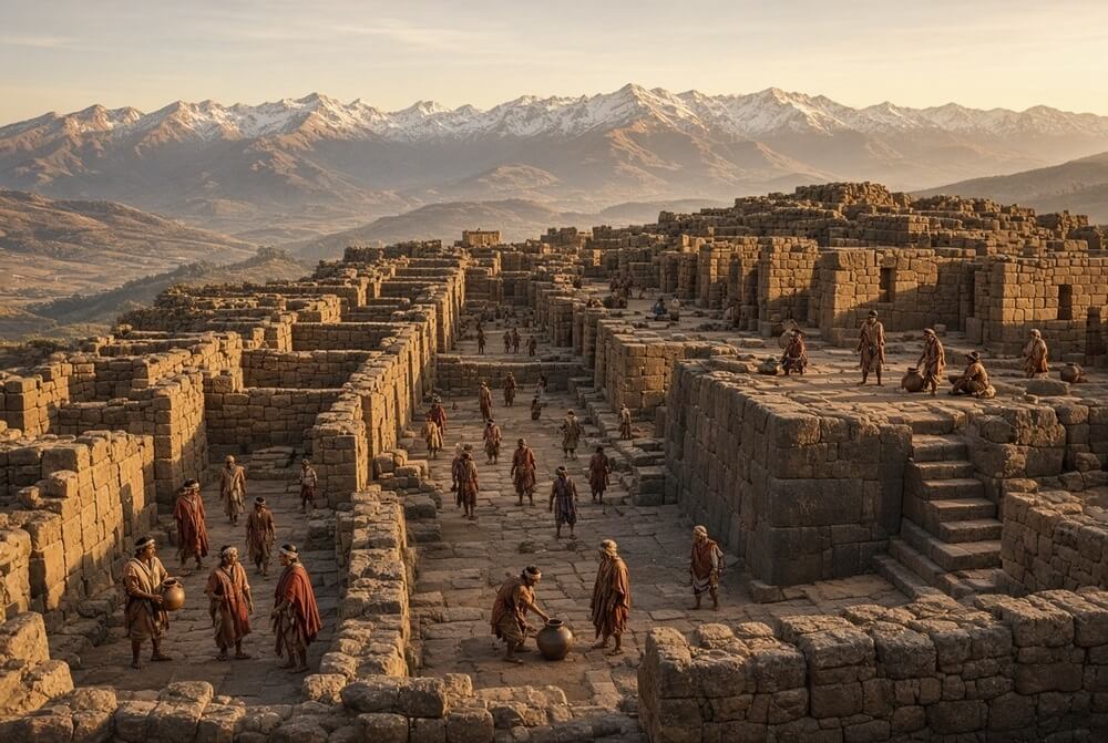 Inca Civilization Terraces Buildings | Andean Travel Experience
