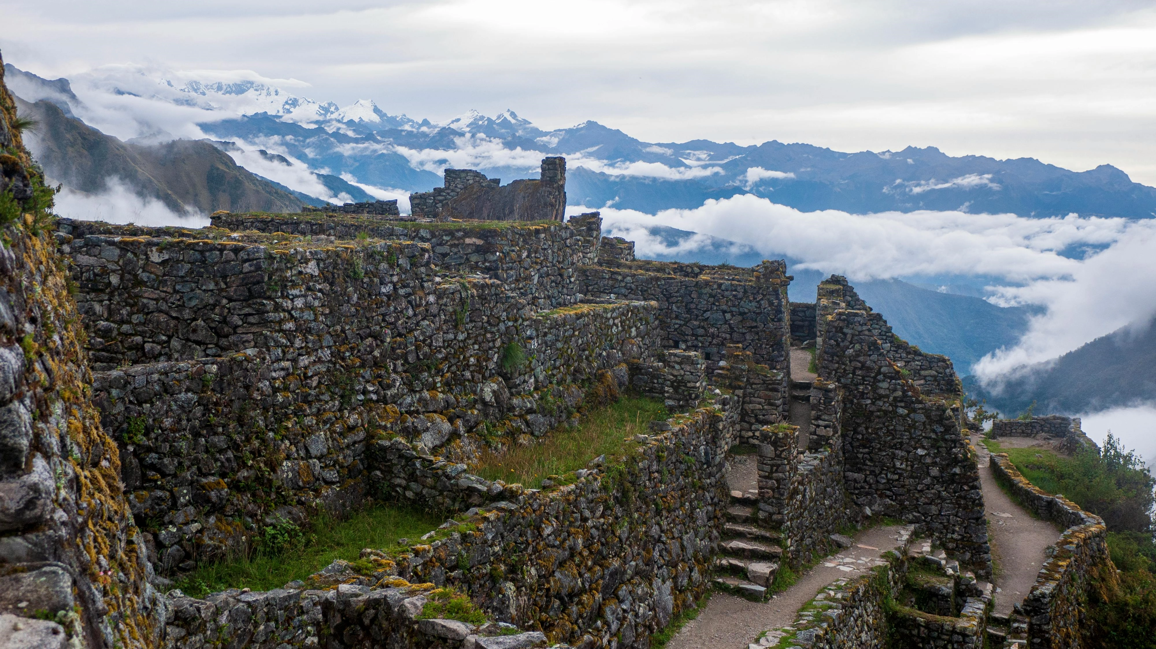 Inca trail route from Cusco to Machu Picchu Peru | Andean Travel Experience