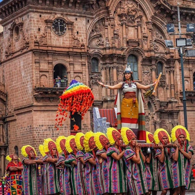 Inti Raymi festival in Cusco, Peru – Traditional Inca celebration honoring the sun god with colorful costumes and rituals | Andean Travel Experience