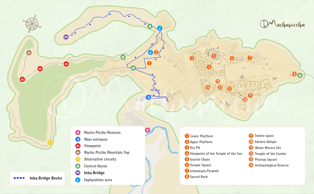 Machu Picchu Routes Circuit 1 | Andean Travel Experience