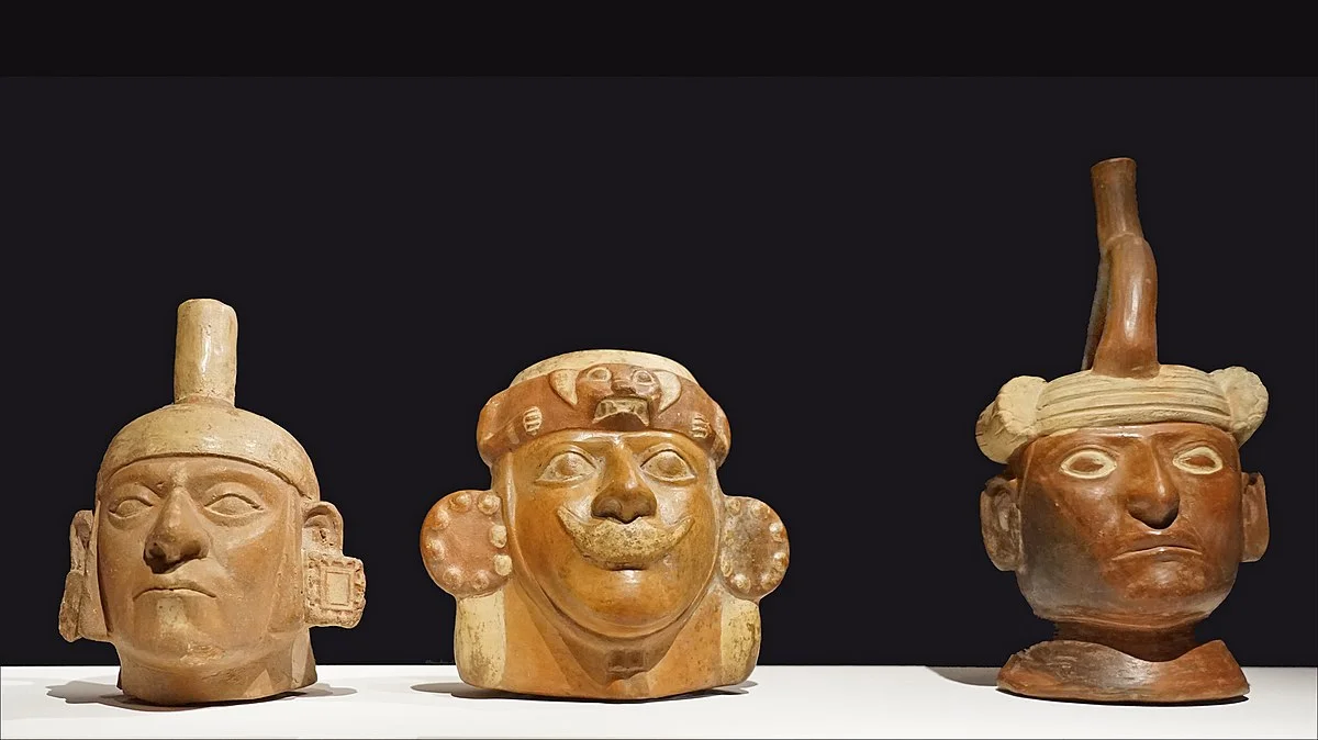 Moche Culture ceramic heads | Andean Travel Experience