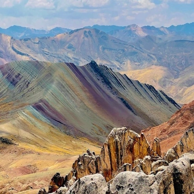 Palcoyo Mountain – Vibrant Rainbow Mountain in the Andes | Andean Travel Experience