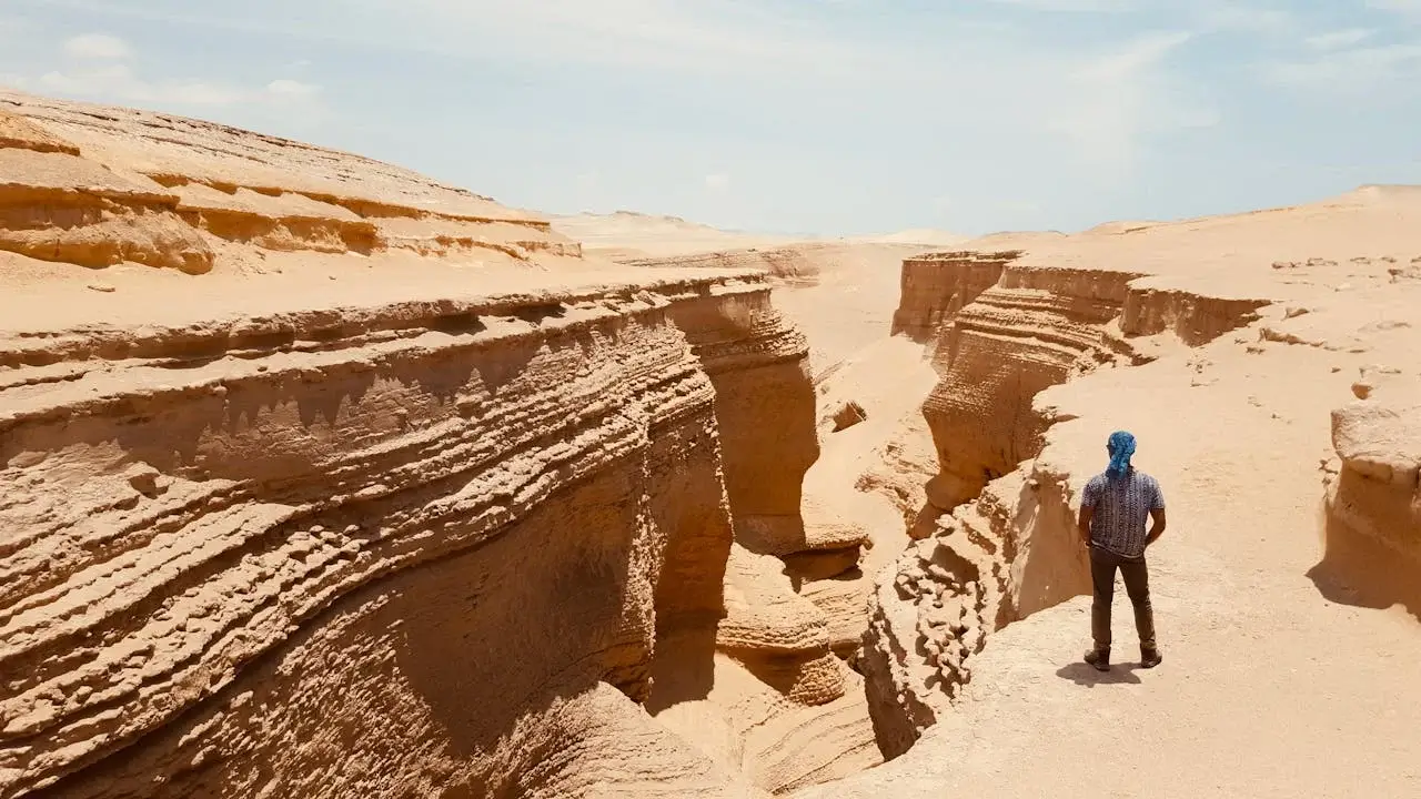 Paracas National Reserve desert landscape with ocean cliffs | Andean Travel Experience