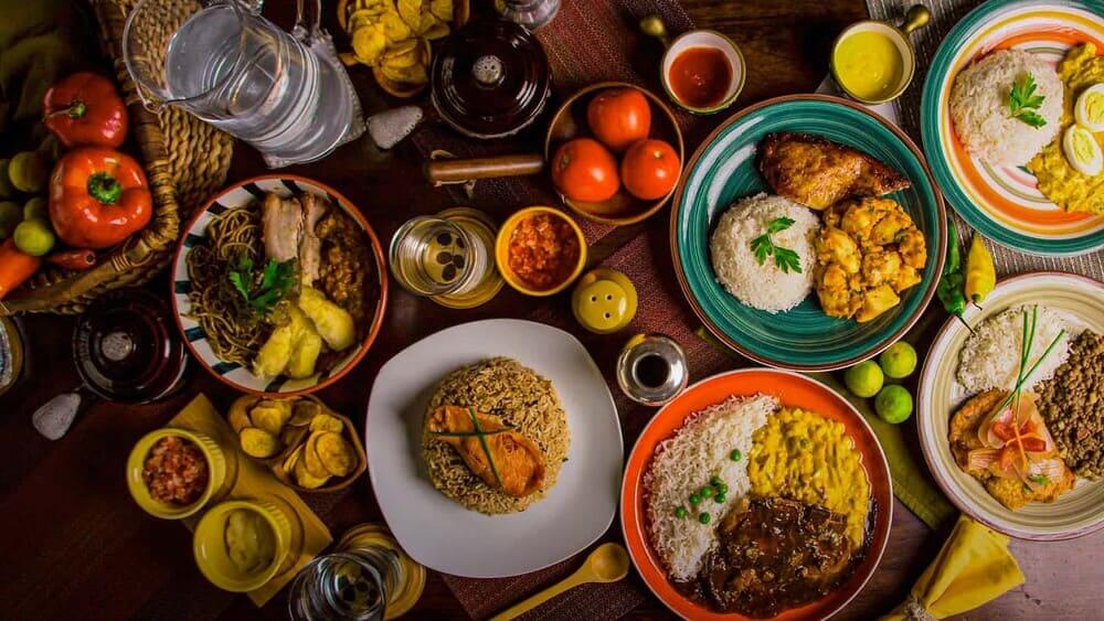 Assorted traditional Peruvian dishes showcasing the rich flavors and colors of Peruvian cuisine | Andean Travel Experience