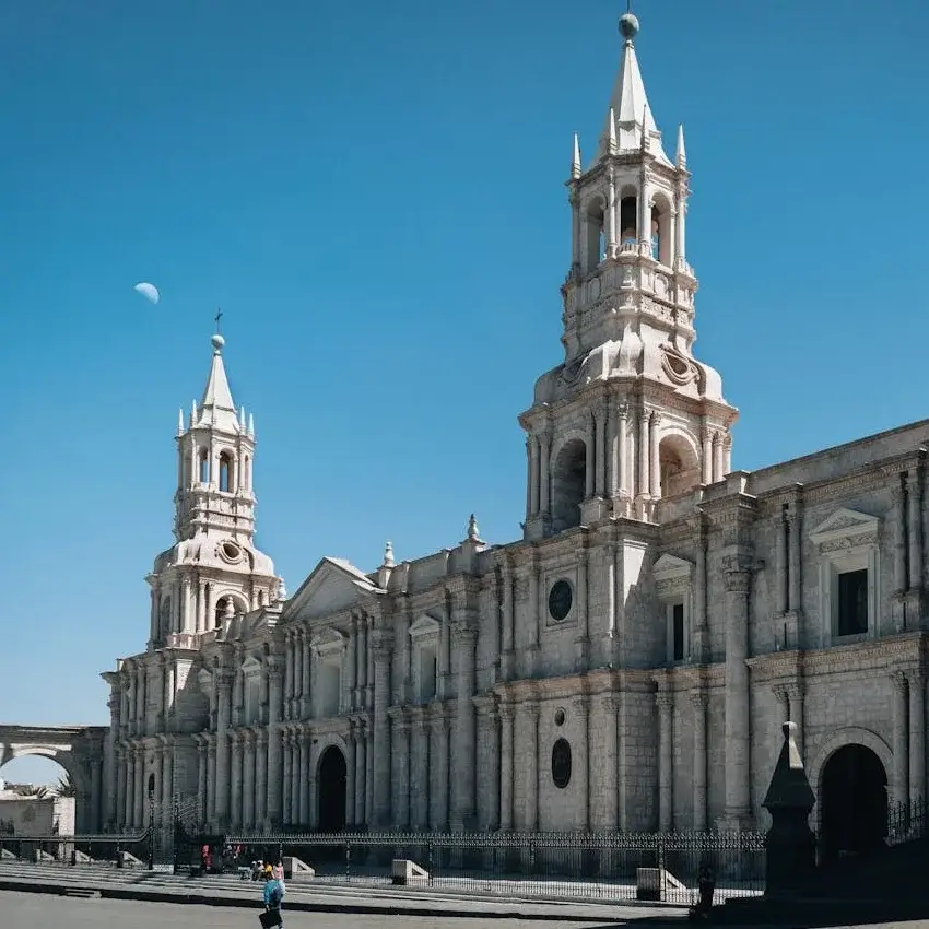 Arequipa the white city of Peru, cathedral | Andean Travel Experience