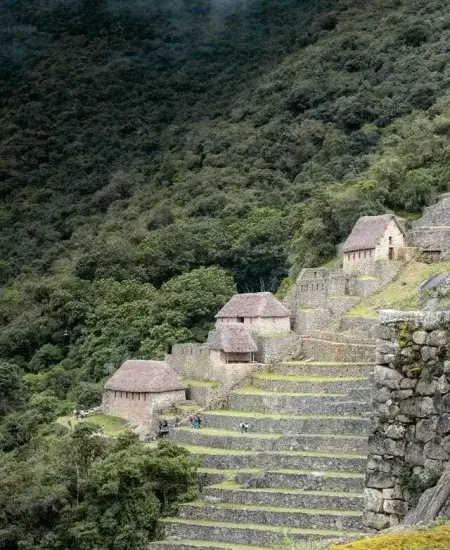 The ancient Inca ruins of Machu Picchu, nestled in the Andes Mountains | Andean Travel Experience
