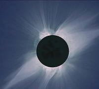 Eclipse Moon and Sun