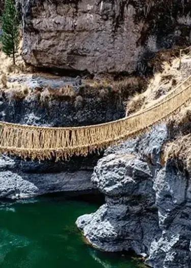 Q'eswachaka, Peru's last living Inca rope bridge. | Andean Travel Experience Q'eswachaka, Peru's last living Inca rope bridge. | Andean Travel Experience