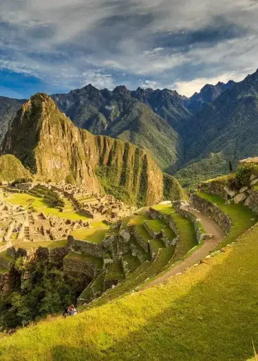 Machu Picchu Sunny day Green Landscape | Andean Travel Experience