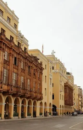 Aerial view of Lima, the historic capital city of Peru, with a mix of colonial and modern architecture | Andean Travel Experience