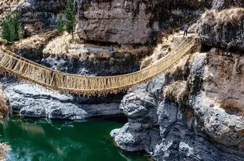 Q'eswachaka, Peru's last living Inca rope bridge. | Andean Travel Experience